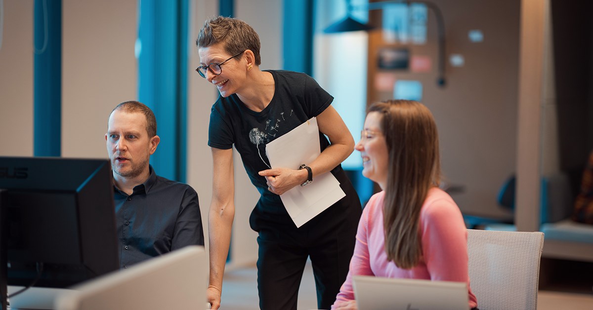 Kontormiljø (Oda Hveem)