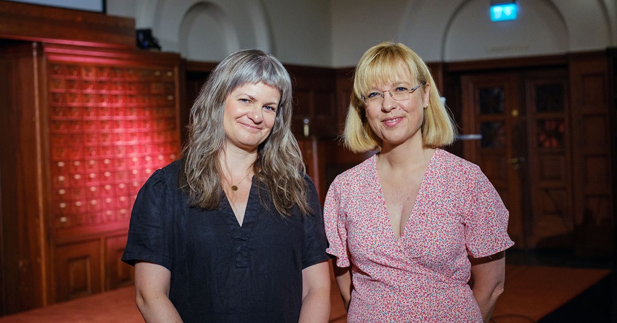 Åsne Dahl Haugsevje og Åse Wetås | Foto: Isak Normann Ramsvik