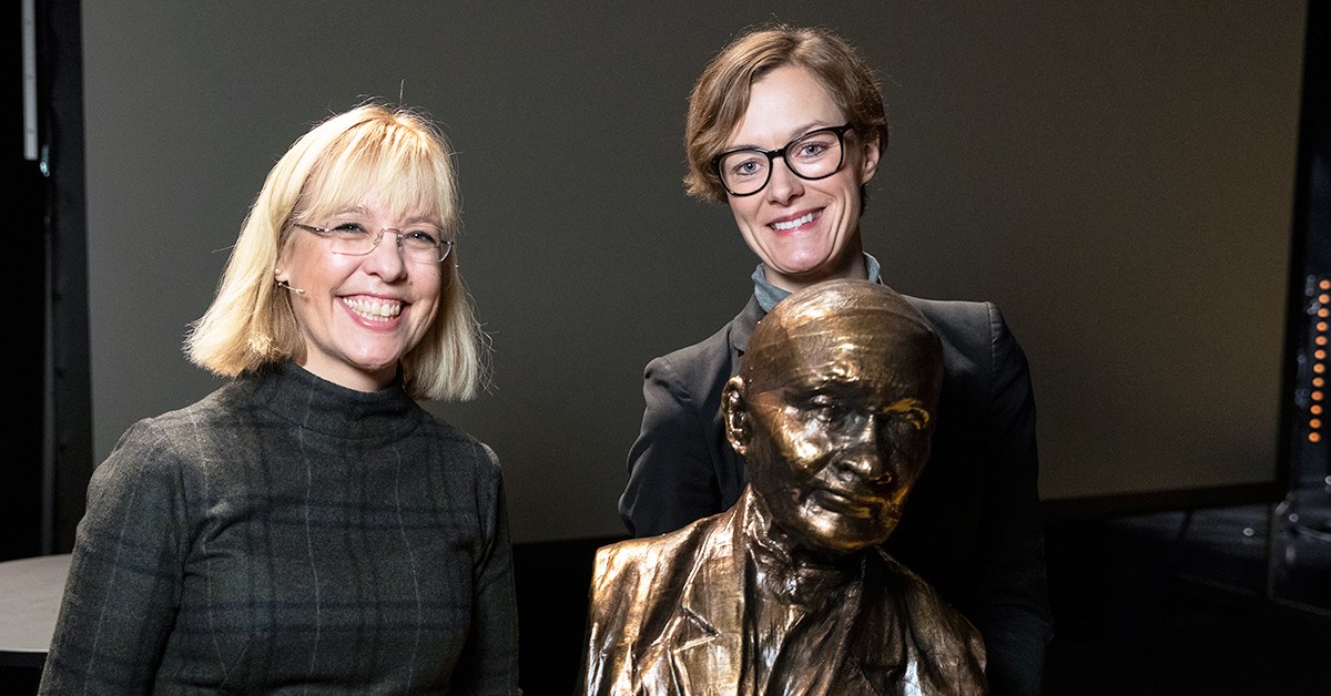 Åse Wetås og Anette Trettebergstuen