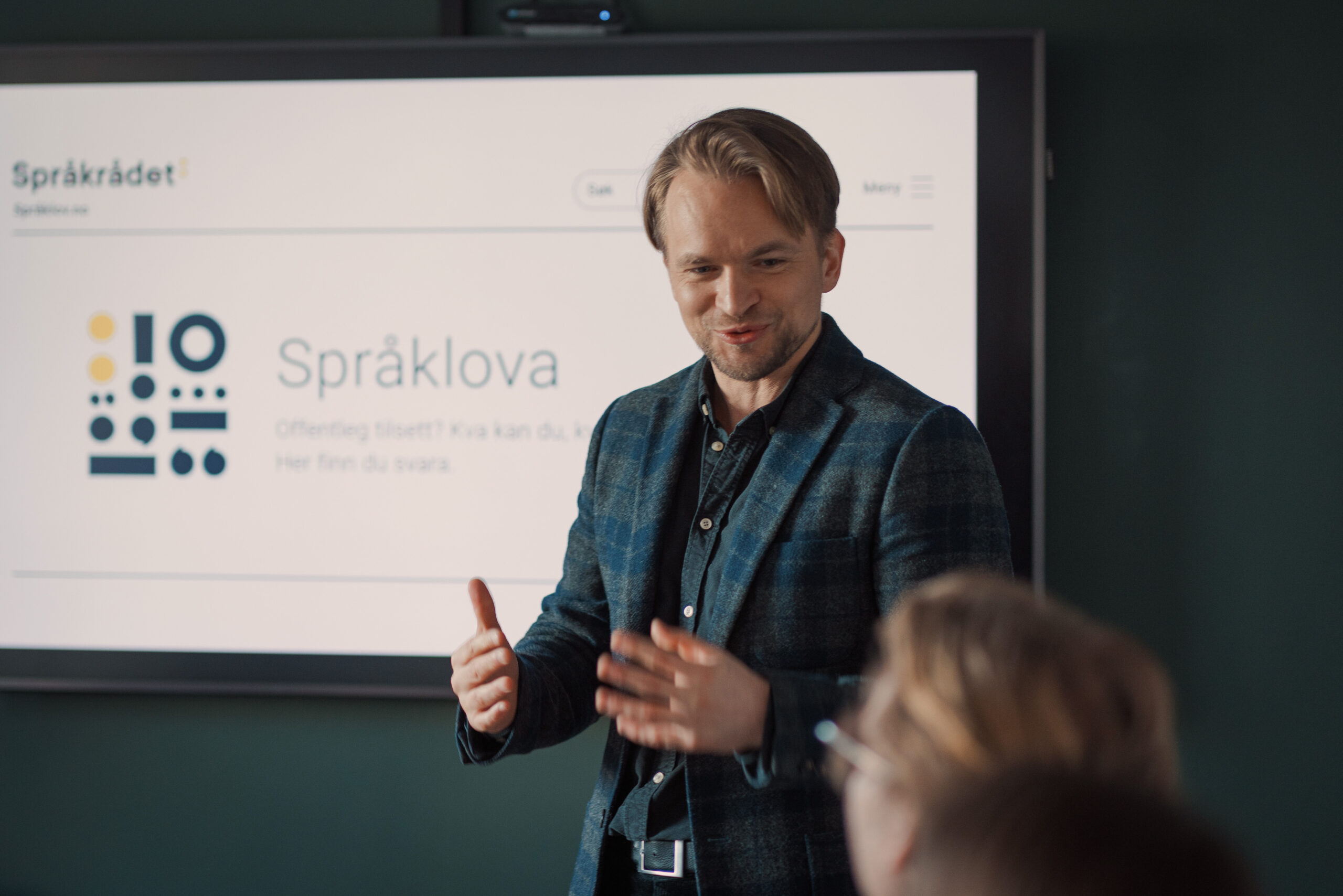 Lars Ivar Nordal, avdelingsdirektør i Språkrådet