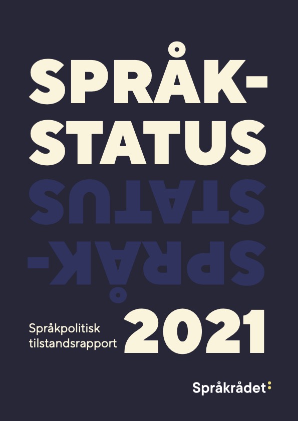 Språkstatus 2021 omslag
